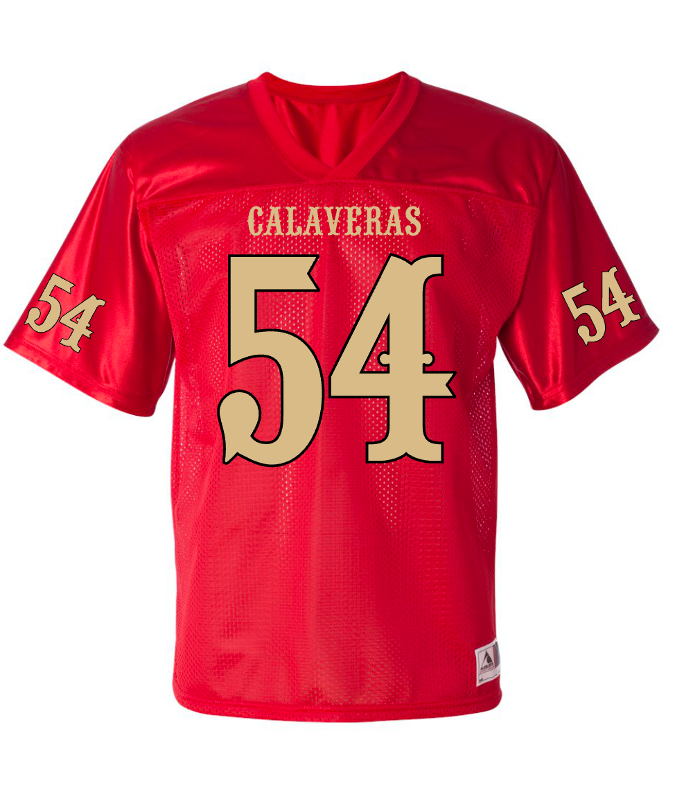 Calaveras Jr. Redhawks  - REPLICA JERSEY