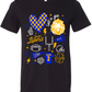 Linden Lions - FOOTBALL & CHEER DOODLE - Multiple Shirt Styles
