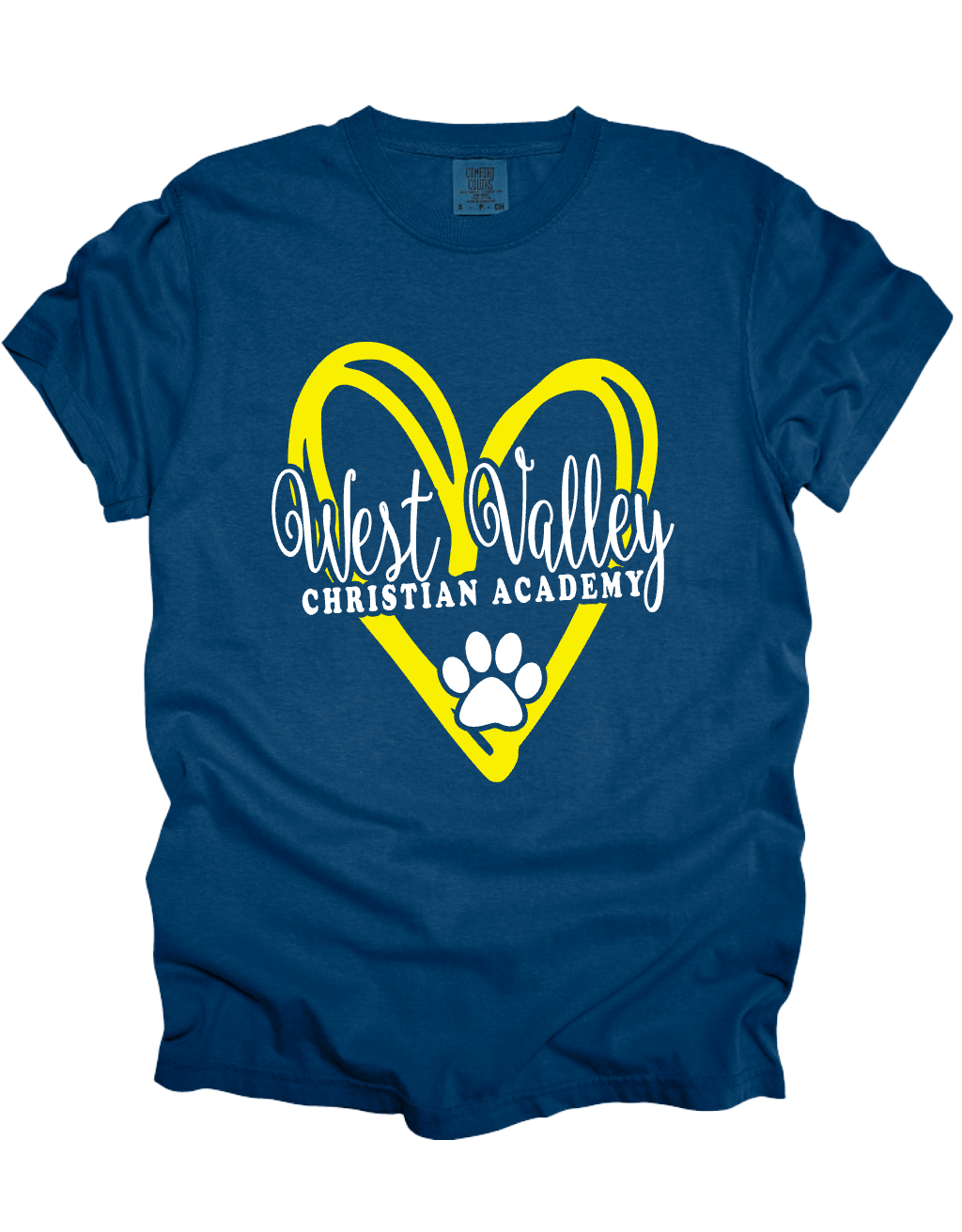 West Valley Christian Academy- Heart - Multiple Shirt Styles