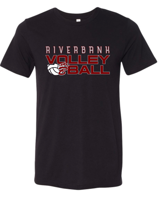 Riverbank Bruins Volleyball - Simple  -  MULTIPLE SHIRT STYLES