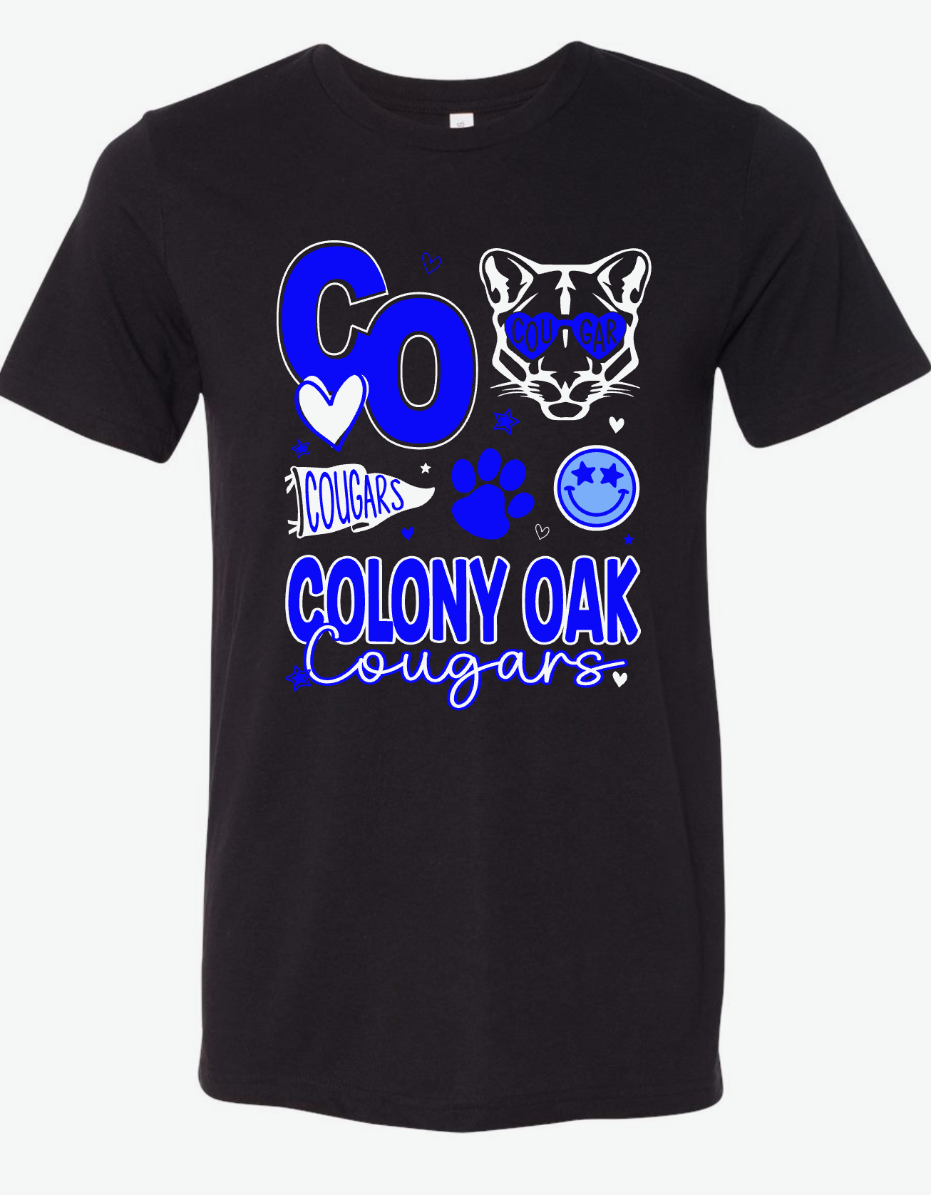 Colony Oak - Doodle - BLACK APPAREL - MULTIPLE SHIRT STYLES