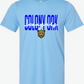 Colony Oak - Cursive - CAROLINA BLUE APPAREL - MULTIPLE SHIRT STYLES