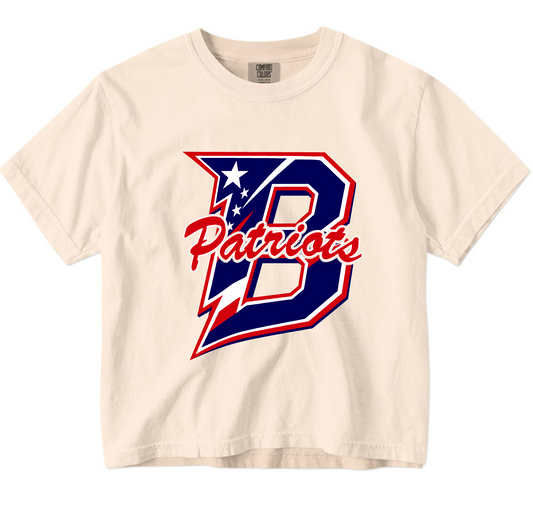 Beyer Patriots - B Patriots - Cream APPAREL -  MULTIPLE SHIRT STYLES