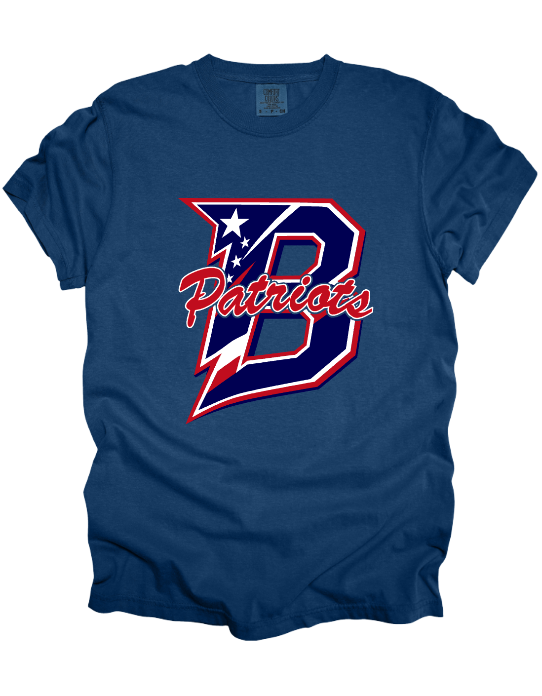 Beyer Patriots - B Patriots - Navy APPAREL -  MULTIPLE SHIRT STYLES