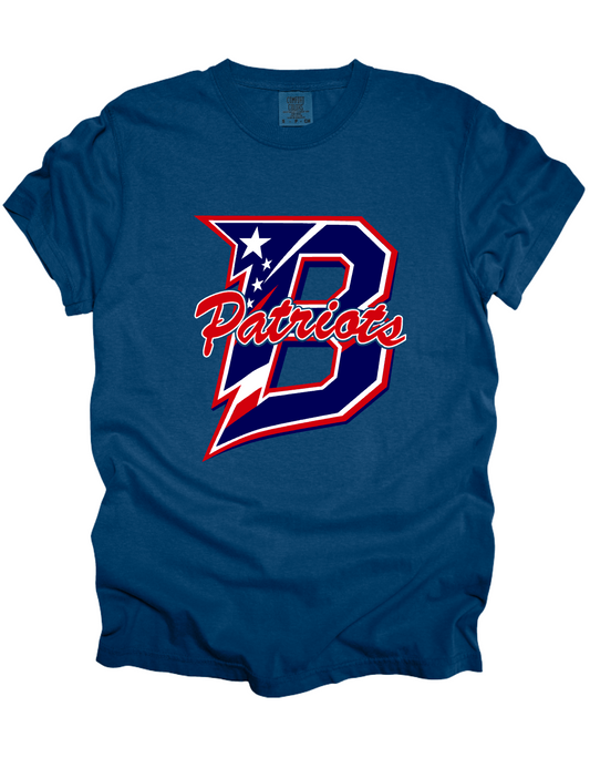 Beyer Patriots - B Patriots - Navy APPAREL -  MULTIPLE SHIRT STYLES