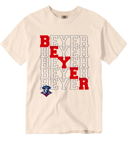 Beyer Patriots - Repeat - Cream APPAREL -  MULTIPLE SHIRT STYLES