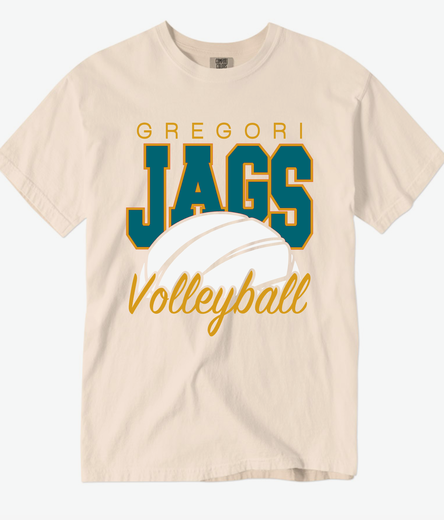 Gregori Volleyball - HALF Volleyball - CREAM APPAREL -  MULTIPLE SHIRT STYLES
