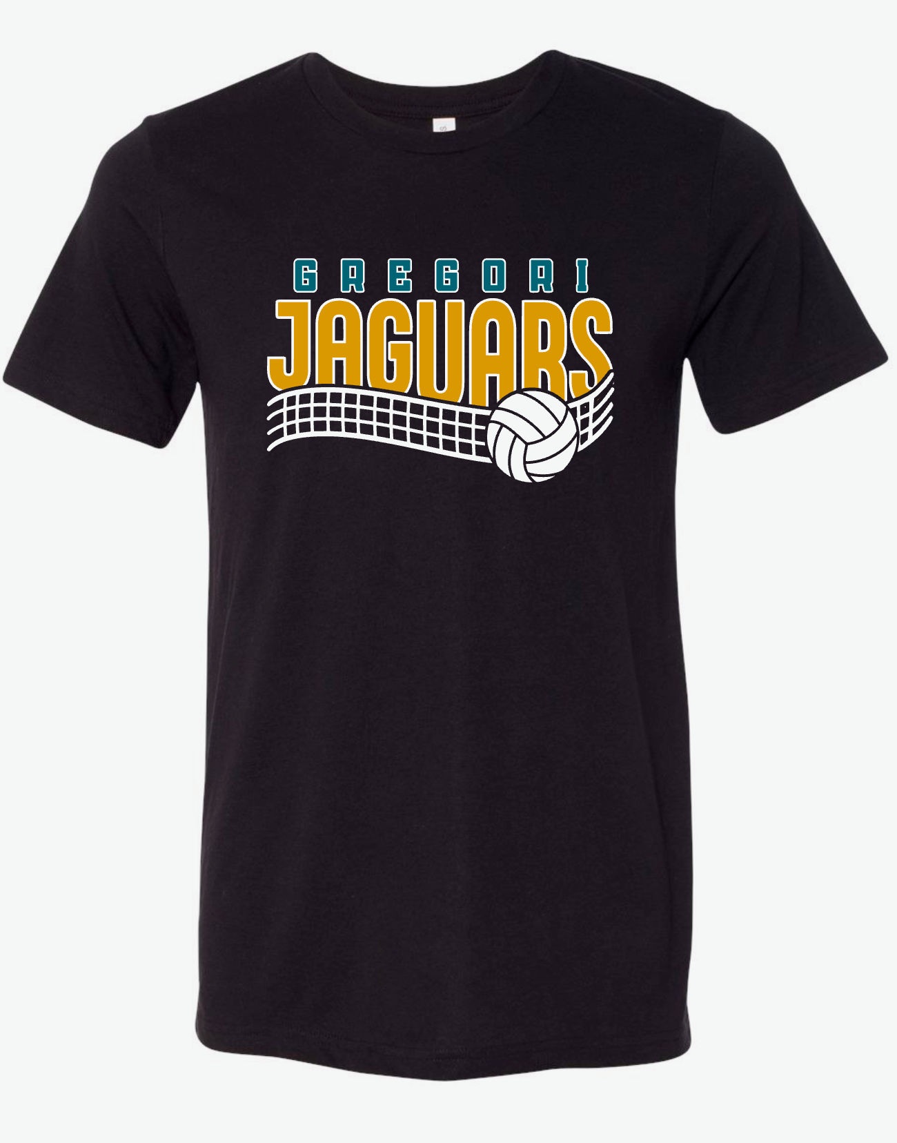 Gregori Volleyball - Net & Ball - BLACK APPAREL -  MULTIPLE SHIRT STYLES