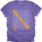 Escalon Cougars - Outline - Purple Apparel- MULTIPLE STYLES