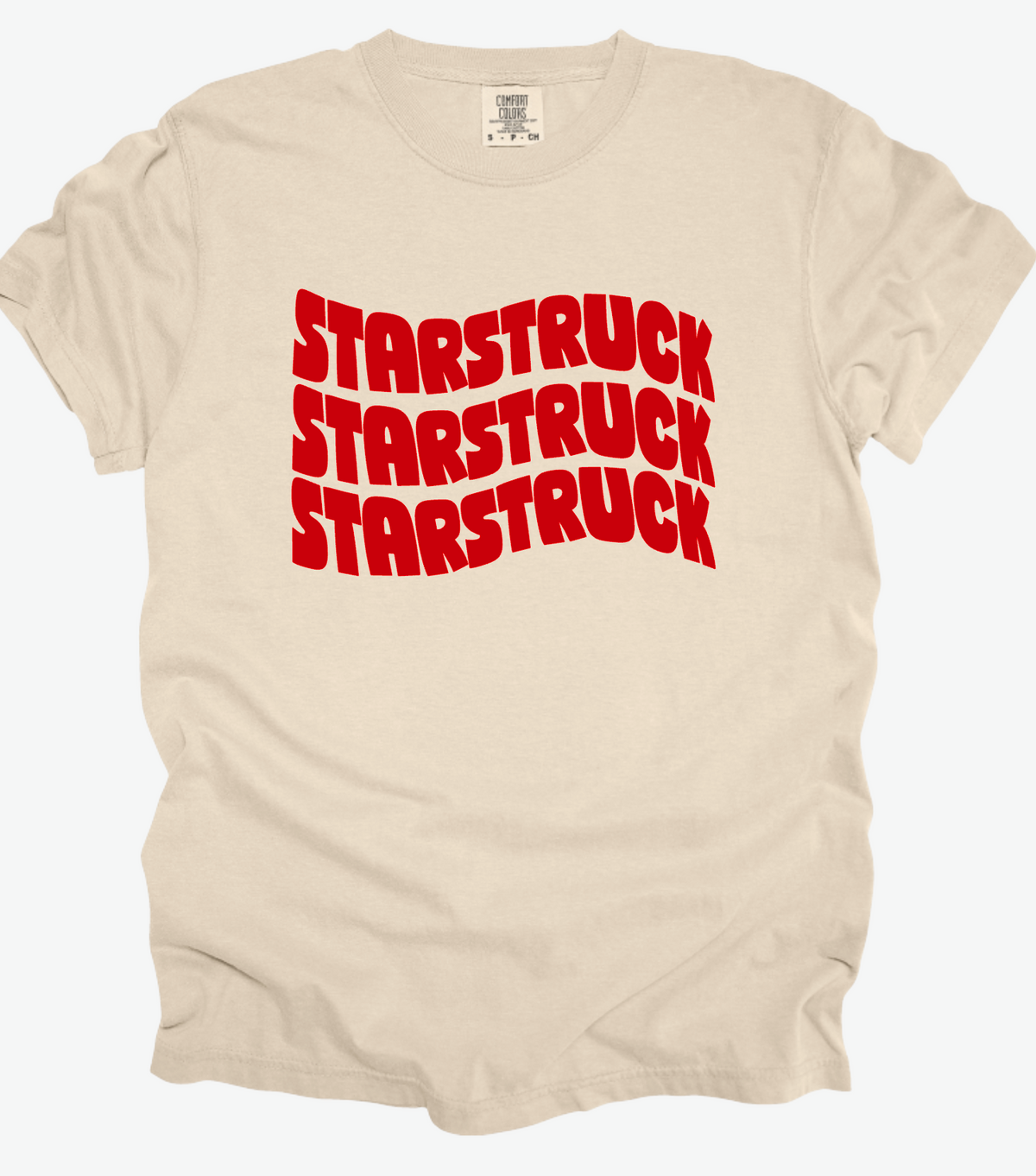 Starstruck- Wavy - Cream - MULTIPLE SHIRT STYLES