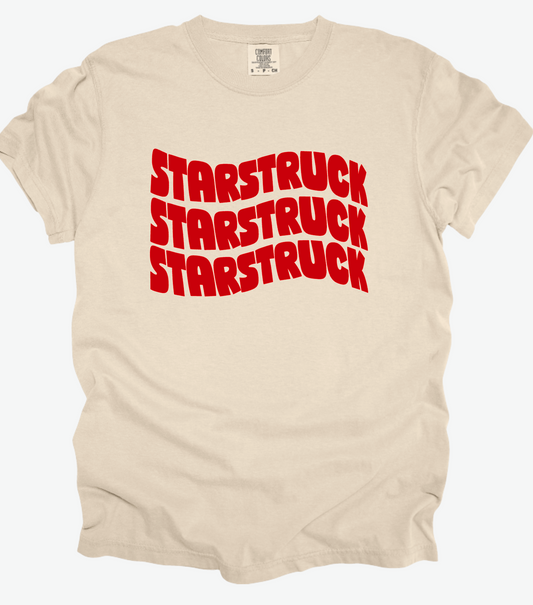 Starstruck- Wavy - Cream - MULTIPLE SHIRT STYLES