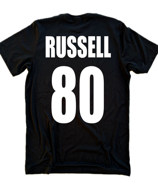 ADD NAME AND NUMBER TO THE BACK