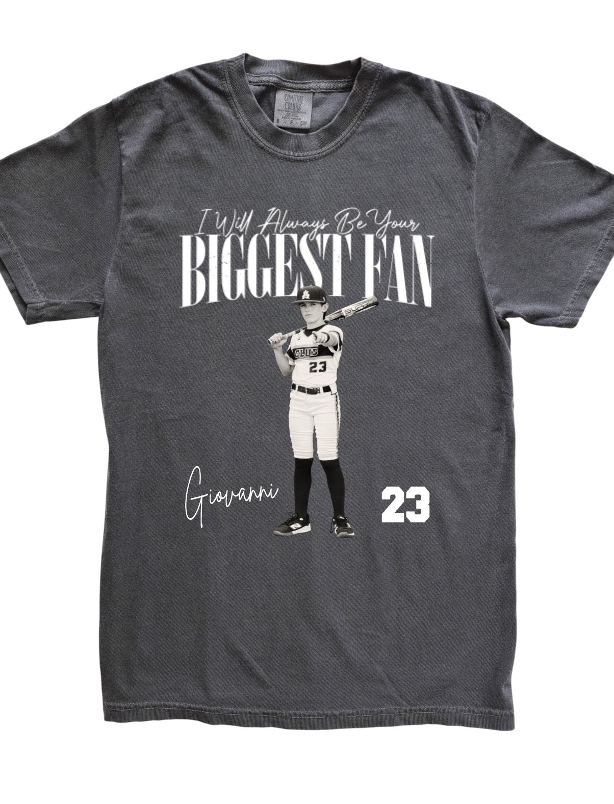 Club All Star -Biggest Fan - Multiple Shirt Styles - Customizable