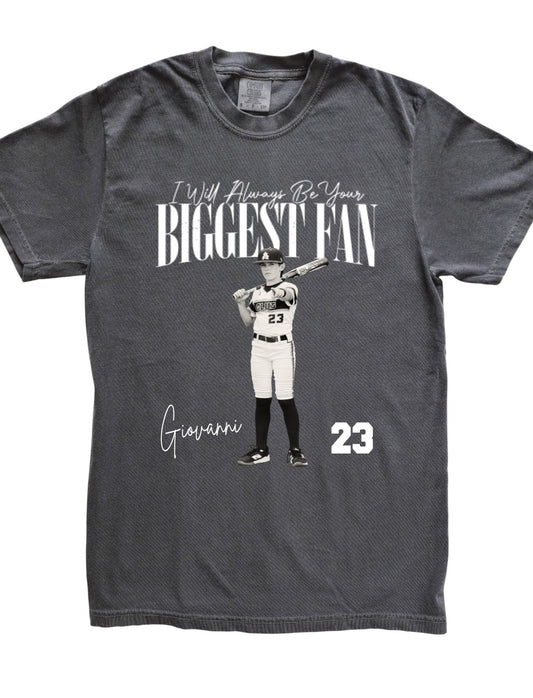 Club All Star -Biggest Fan - Multiple Shirt Styles - Customizable