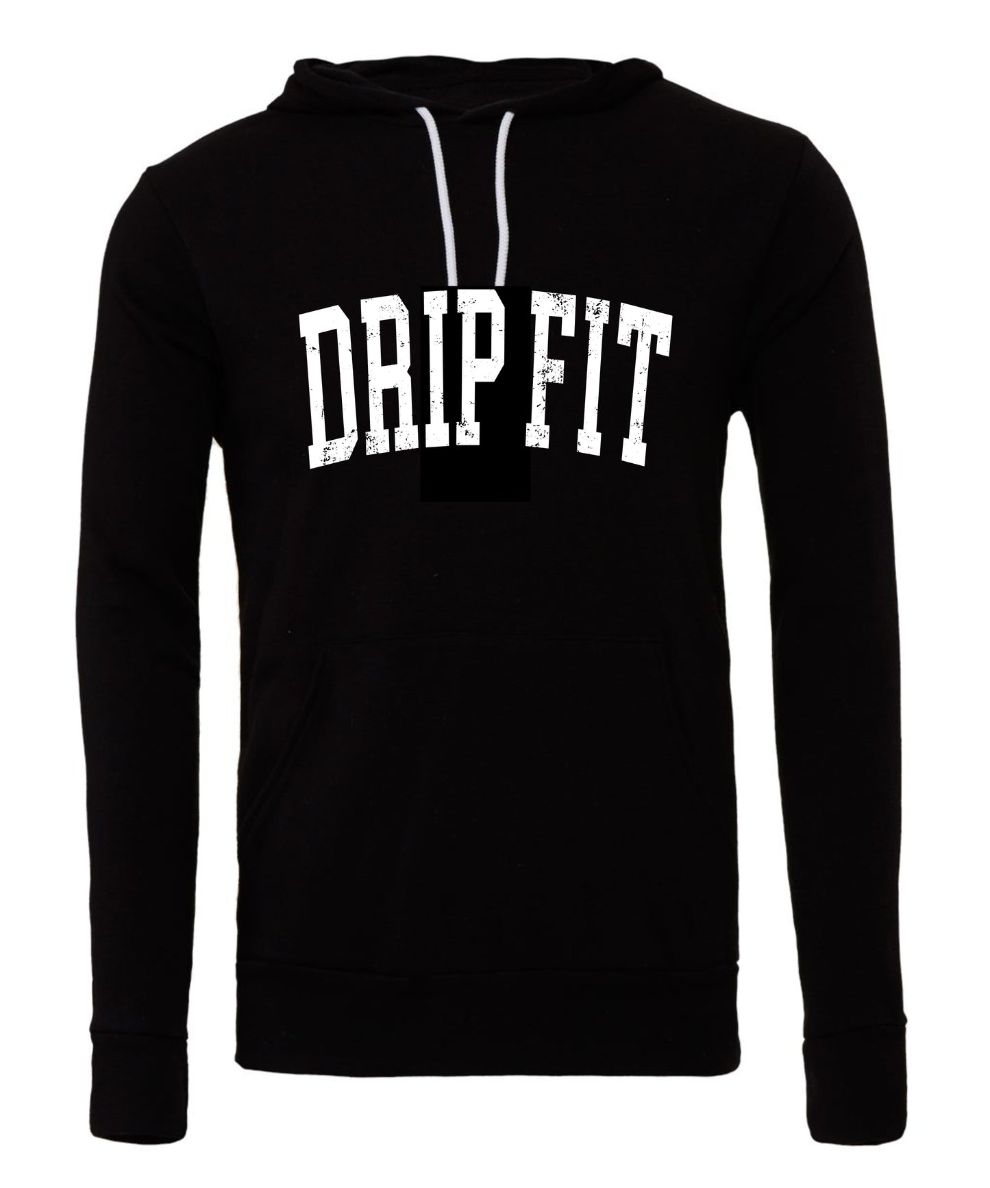 Drip Fit - Black Hooded Sweatshirt