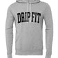 Drip Fit - Grey Hooded Sweatshirt