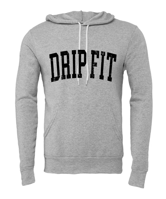 Drip Fit - Grey Hooded Sweatshirt