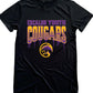 Black t-shirt with 'Escalon Youth Cougars' text and logo on a white background