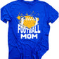 Linden Lions Football Mom Splatter