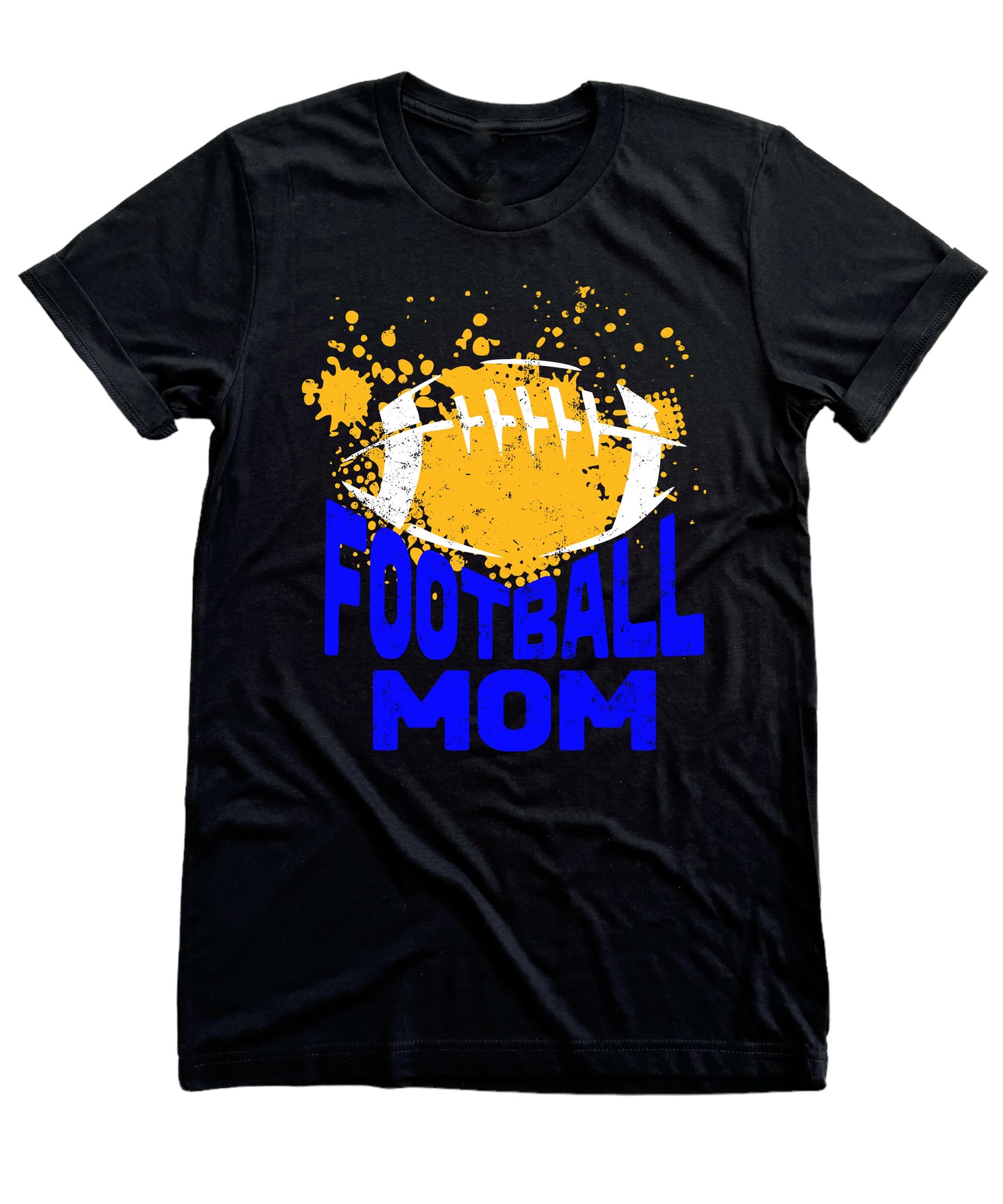 Linden Lions Football Mom Splatter