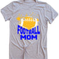Linden Lions Football Mom Splatter