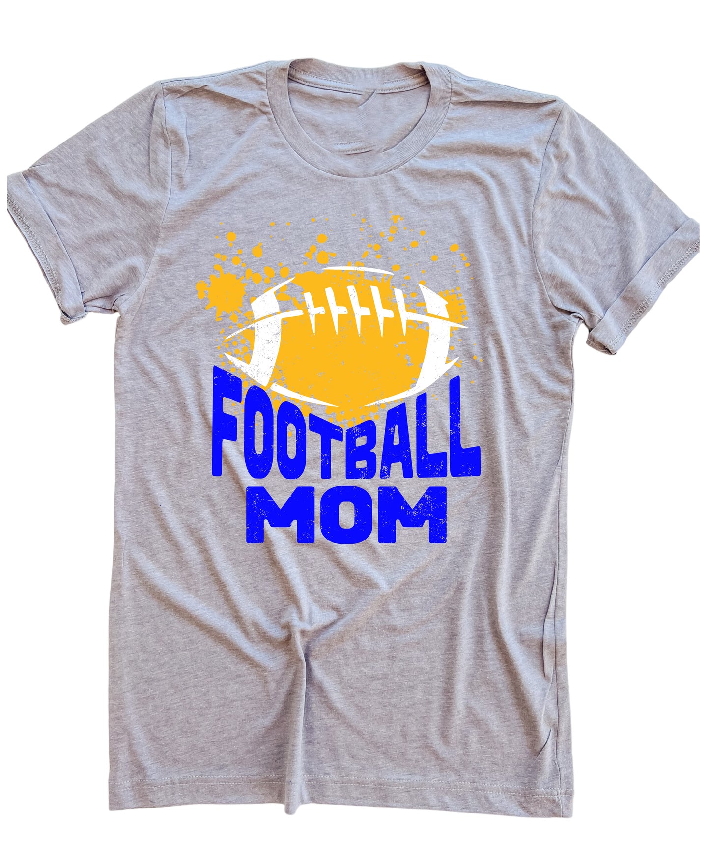 Linden Lions Football Mom Splatter