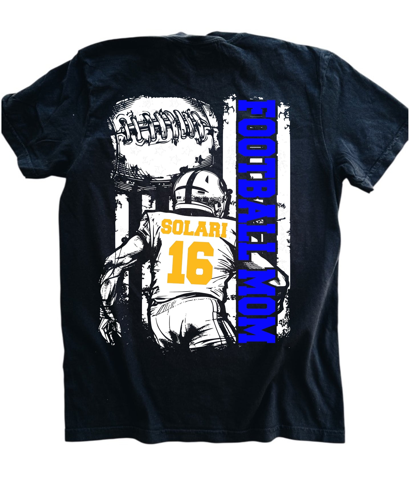 Linden Lions Football __ Flag - CUSTOMIZABLE