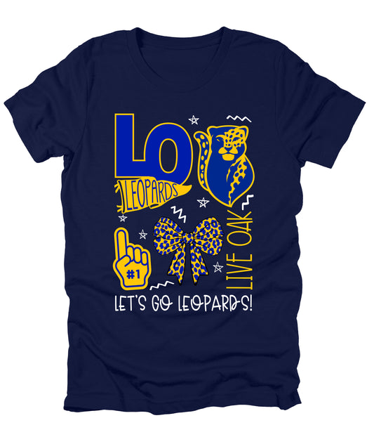 Live Oak Leopards Doodle