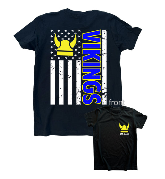 Van Allen Vikings Flag